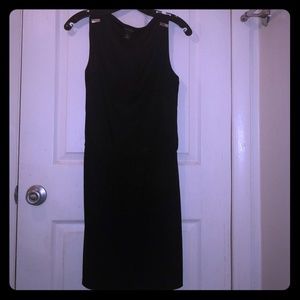 WHBM Black Mini Dress